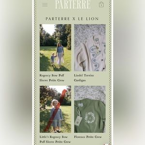 ISO Parterre x Le Lion Sweaters!